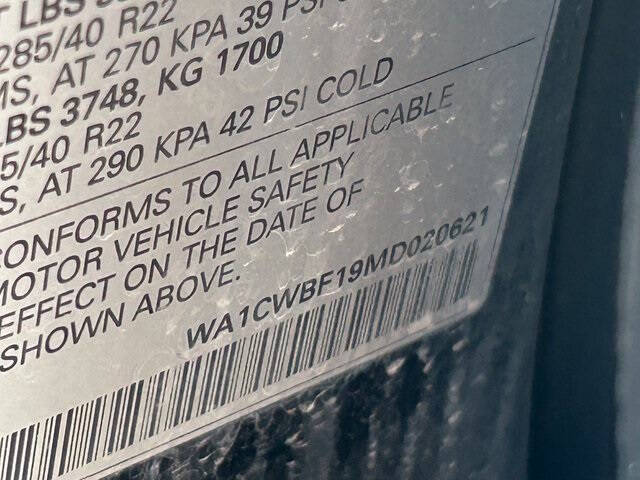 2021 Audi SQ8 4.0T quattro Prestige