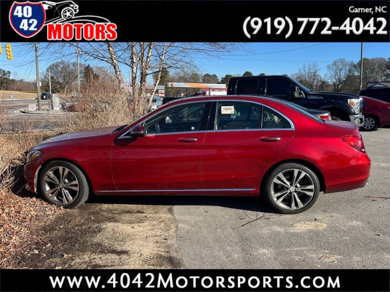 2016 Mercedes-Benz C-Class for sale at 4042 Motorsports in Willow Spring NC