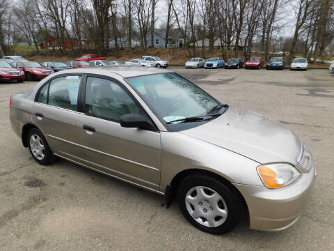 2001 Honda Civic for sale at Macrocar Sales Inc in Uniontown OH