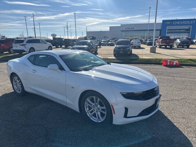 Used 2020 Chevrolet Camaro 1LS with VIN 1G1FB1RX7L0113032 for sale in Bloomington, IL