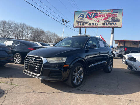 2016 Audi Q3 for sale at ANF AUTO FINANCE in Houston TX