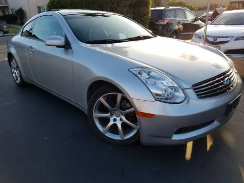 2004 Infiniti G35 for sale at Trini-D Auto Sales Center in San Diego CA