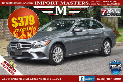 2019 Mercedes-Benz C-Class for sale at Import Masters in Great Neck NY