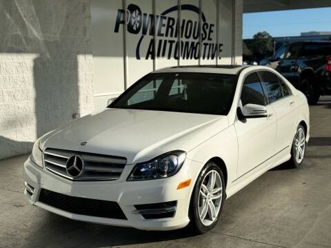 2013 Mercedes-Benz C-Class for sale at Powerhouse Automotive in Tampa FL