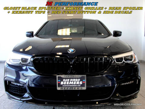 2020 BMW 5 Series for sale at SAN DIEGO BEEMERS in San Diego CA