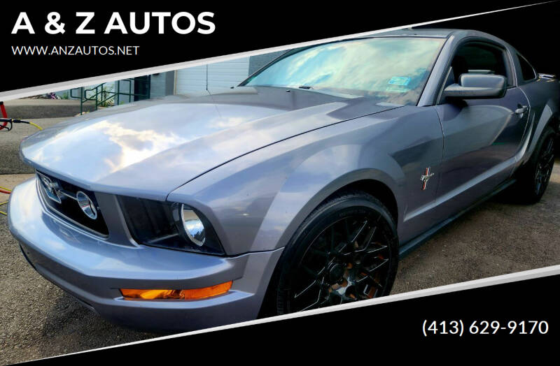 2007 Ford Mustang for sale at A & Z AUTOS in Westfield MA