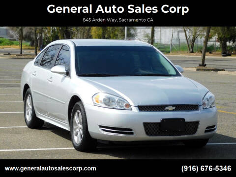 2014 Chevrolet Impala Limited for sale at General Auto Sales Corp in Sacramento CA