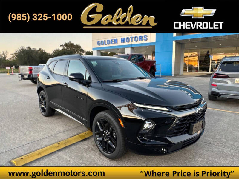 2025 Chevrolet Blazer for sale at GOLDEN MOTORS in Cut Off LA