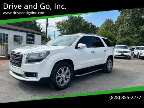 2014 GMC Acadia for sale at Drive and Go, Inc. in Hickory NC