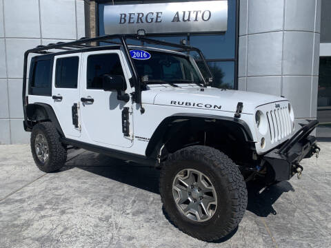 2016 Jeep Wrangler Unlimited for sale at Berge Auto in Orem UT
