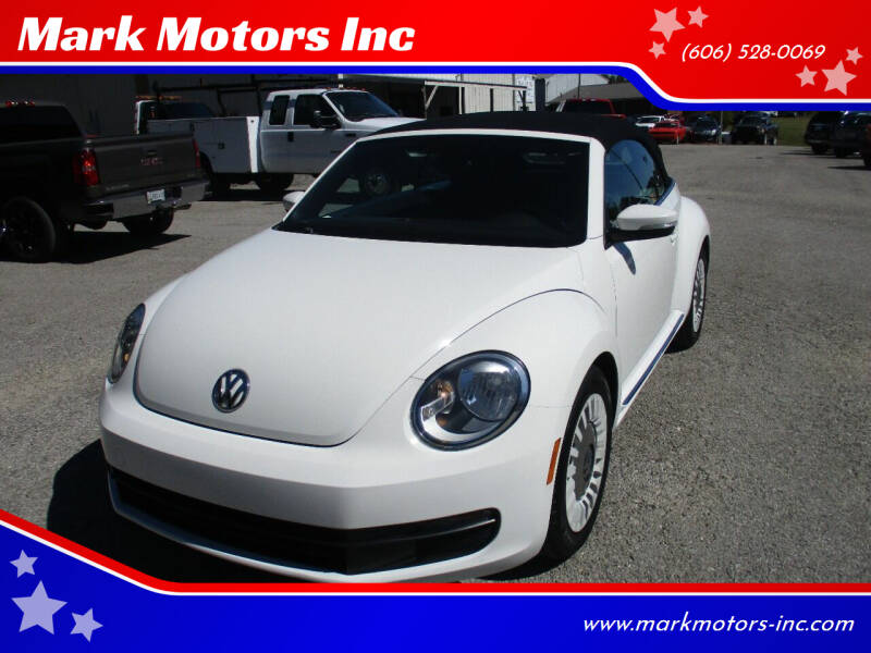 2013 Volkswagen Beetle Convertible for sale at Mark Motors Inc in Gray KY