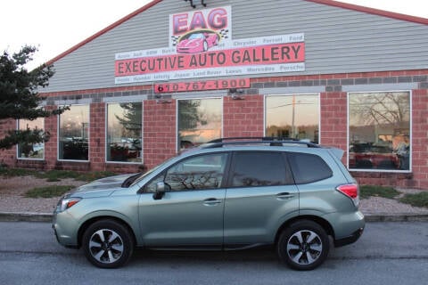 2017 Subaru Forester for sale at EXECUTIVE AUTO GALLERY INC in Walnutport PA