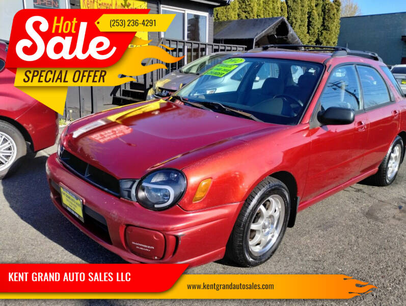 2002 Subaru Impreza for sale at KENT GRAND AUTO SALES LLC in Kent WA