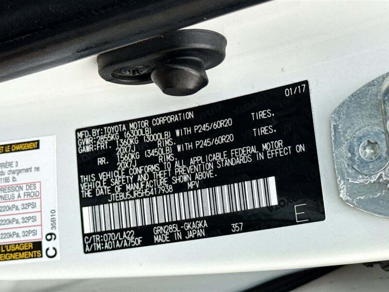 2017 Toyota 4Runner Limited