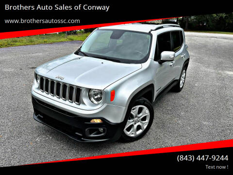 2017 Jeep Renegade for sale at Brothers Auto Sales of Conway in Conway SC