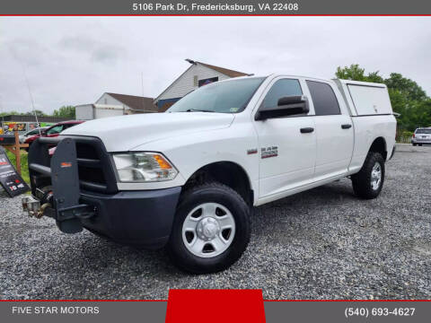 2015 RAM 2500 for sale at Five Star Motors in Fredericksburg VA