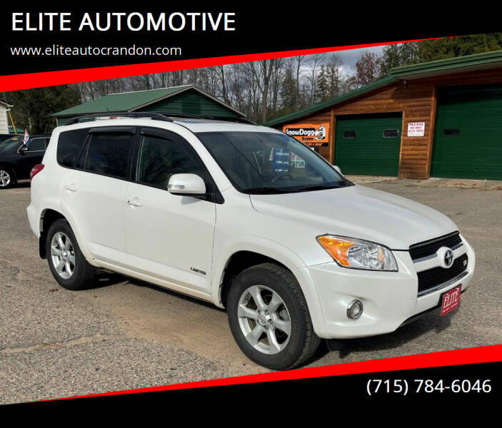 2011 Toyota RAV4 for sale at ELITE AUTOMOTIVE in Crandon WI