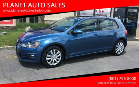 2015 Volkswagen Golf for sale at PLANET AUTO SALES in Lindon UT