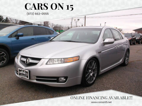 2007 Acura TL for sale at Cars On 15 in Lake Hopatcong NJ