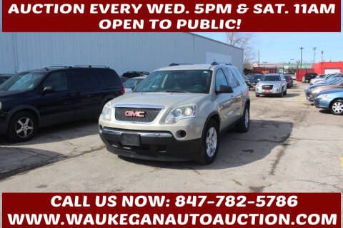 2010 GMC Acadia for sale at Waukegan Auto Auction in Waukegan IL