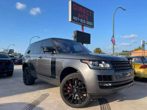 2016 Land Rover Range Rover for sale at Direct Auto in Orlando FL