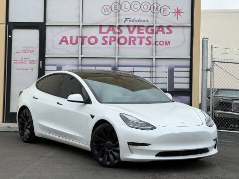 2021 Tesla Model 3 for sale at Las Vegas Auto Sports in Las Vegas NV