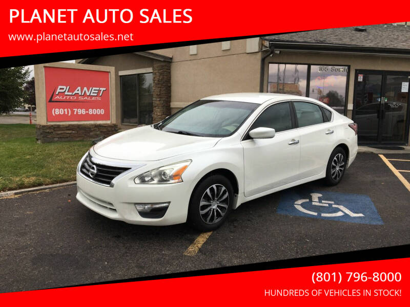 2015 Nissan Altima for sale at PLANET AUTO SALES in Lindon UT