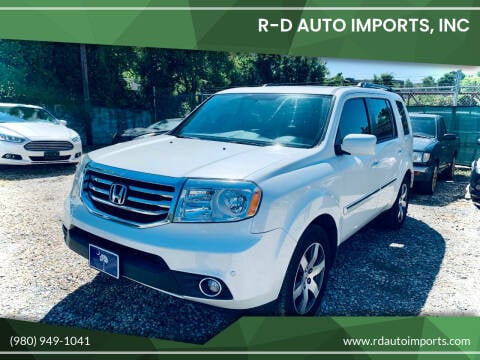 2013 Honda Pilot for sale at R-D AUTO IMPORTS, Inc in Charlotte NC