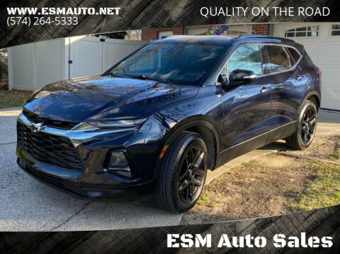 2021 Chevrolet Blazer for sale at ESM Auto Sales in Elkhart IN