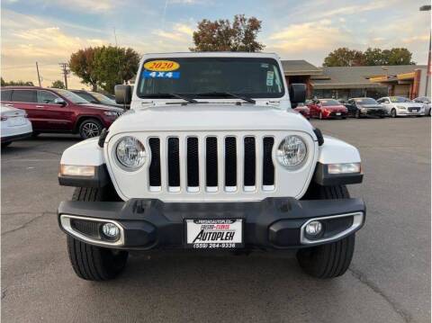 2020 Jeep Wrangler Unlimited for sale at Carros Usados Fresno in Clovis CA