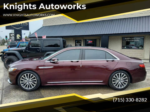 2017 Lincoln Continental for sale at Knights Autoworks in Marinette WI