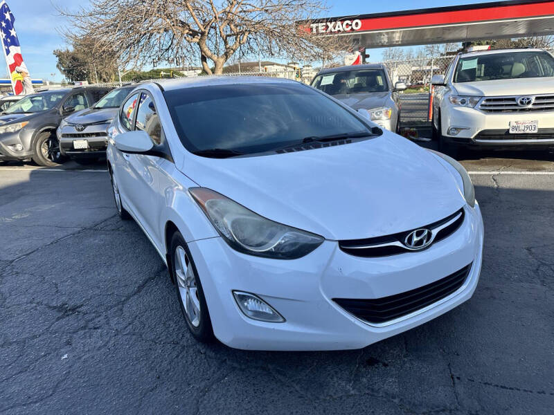Used 2013 Hyundai Elantra GLS with VIN 5NPDH4AEPDH424119 for sale in Fremont, CA