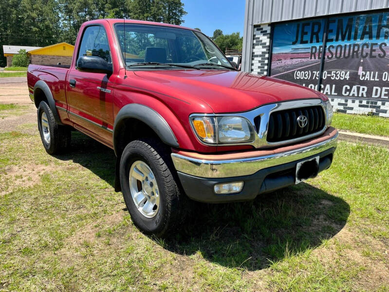 2002 Toyota Tacoma for sale at Jeremiah 29:11 Auto Sales in Avinger TX
