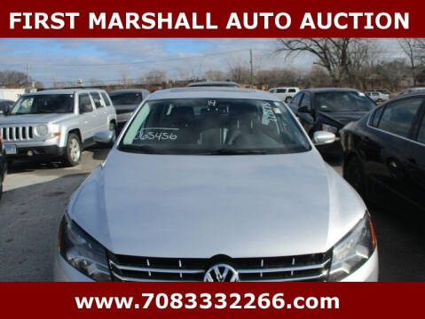 2014 Volkswagen Passat for sale at First Marshall Auto Auction in Harvey IL