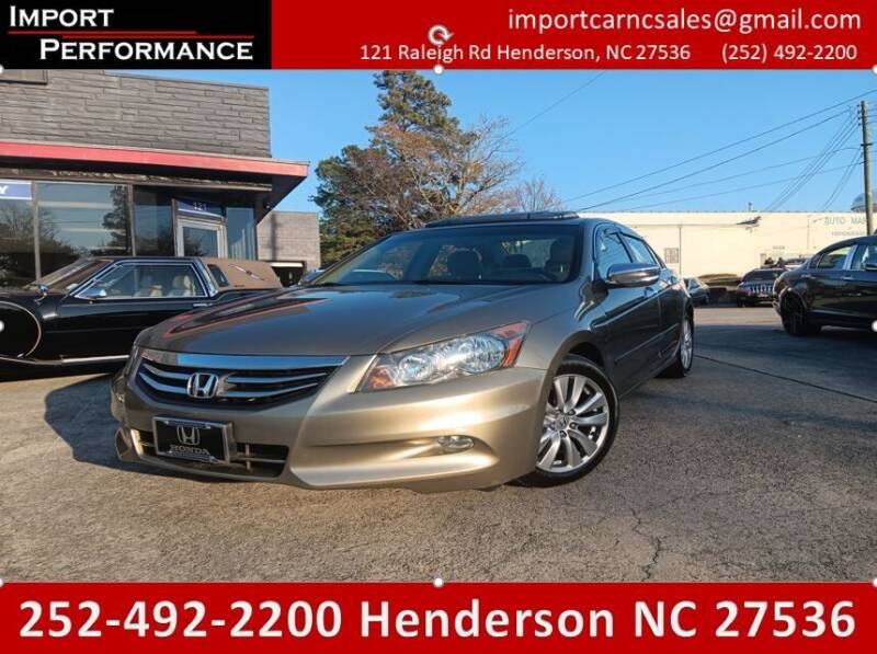 2008 Honda Accord for sale at Import Performance Sales - Henderson in Henderson NC