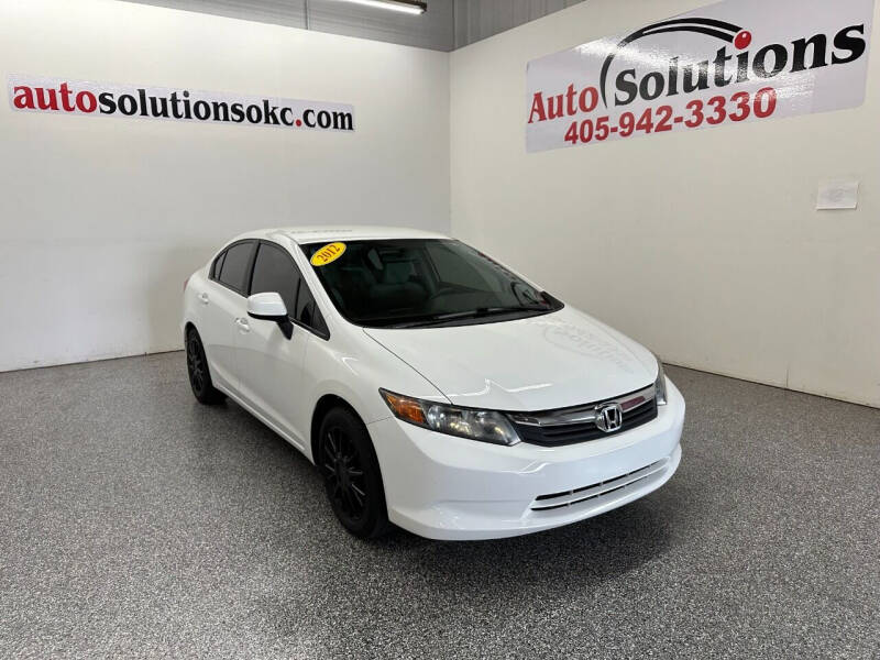 2012 Honda Civic for sale at Auto Solutions in Warr Acres OK