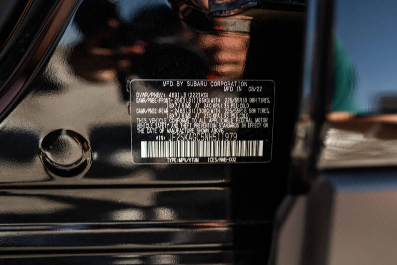 2022 Subaru Forester Sport