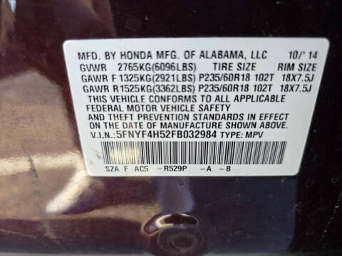 2015 Honda Pilot EX-L