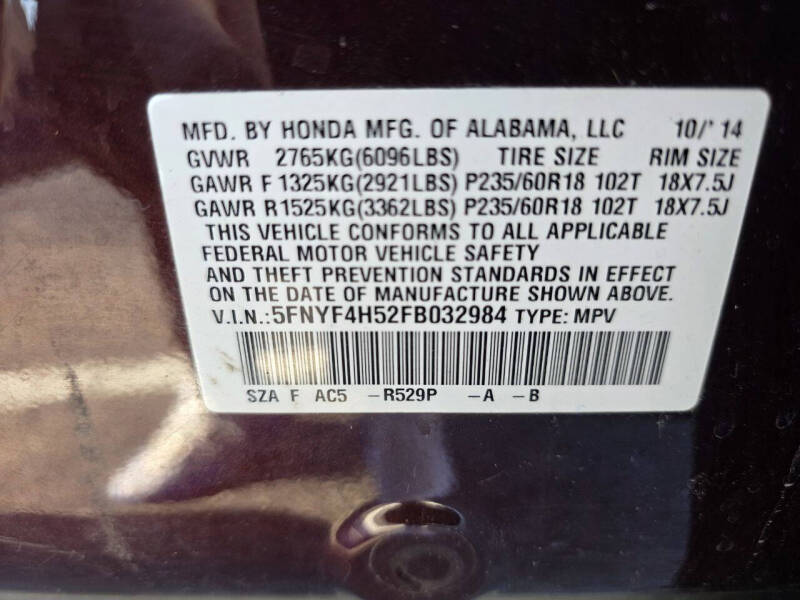 2015 Honda Pilot EX-L