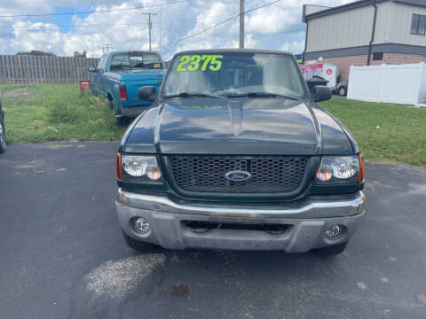 2002 Ford Ranger for sale at Key west Auto Sales Inc in Bourbonnais IL