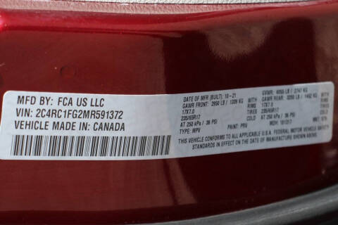 2021 Chrysler Pacifica Touring