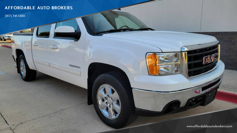 2010 GMC Sierra 1500 for sale at AFFORDABLE AUTO BROKERS in Keller TX