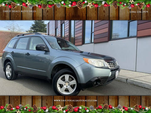 2011 Subaru Forester for sale at DAILY DEALS AUTO SALES in Seattle WA