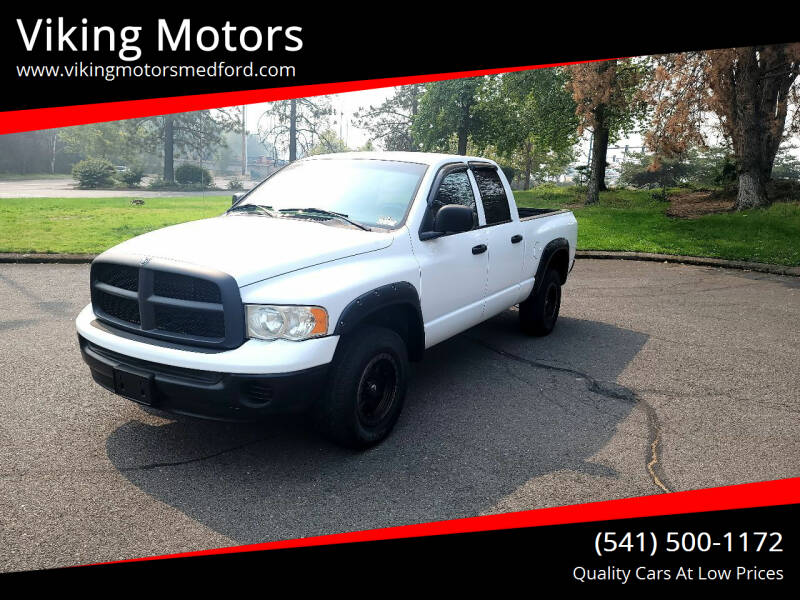 2005 Dodge Ram Pickup 1500 for sale at Viking Motors in Medford OR