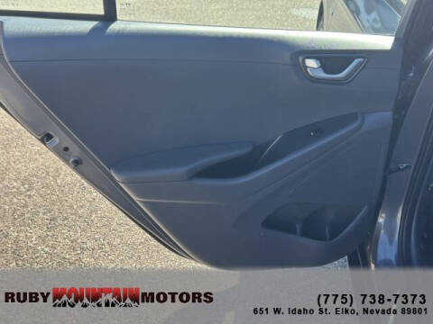 2019 Hyundai Ioniq Hybrid Blue