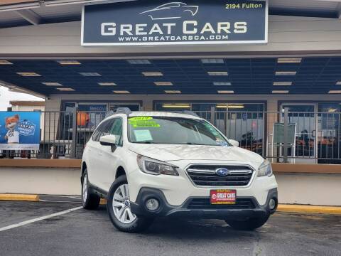 2019 Subaru Outback for sale at Great Cars in Sacramento CA