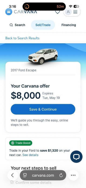 2017 Ford Escape S