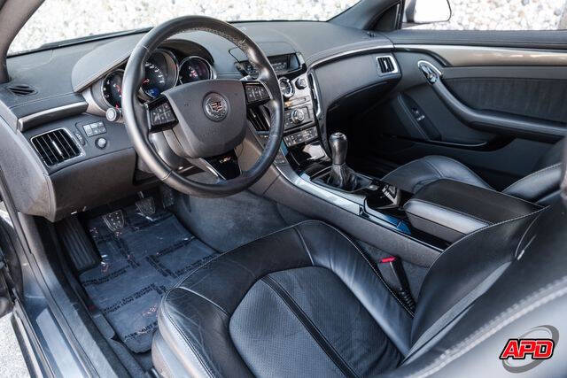 Black 2012 Cadillac CTS-V Base 2dr Coupe 2