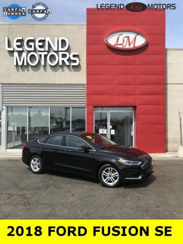 2018 Ford Fusion for sale at Legend Motors of Detroit - Legend Motors of Ferndale in Ferndale MI