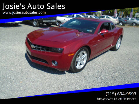 2011 Chevrolet Camaro for sale at Josie's Auto Sales in Gilbertsville PA